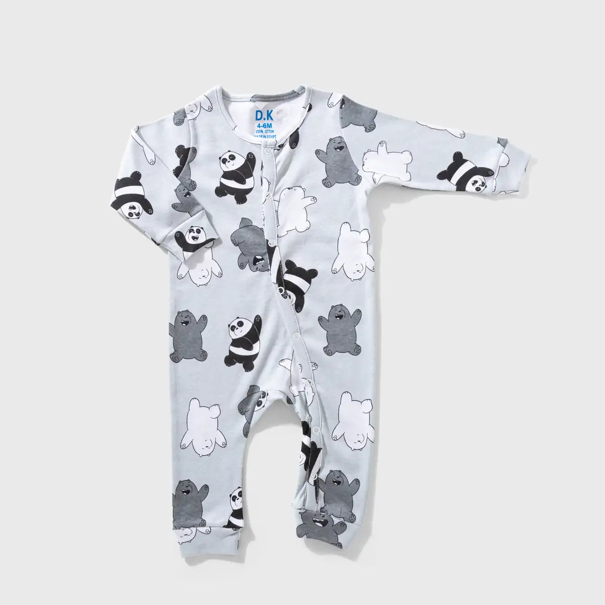 Interlock cotton overalls