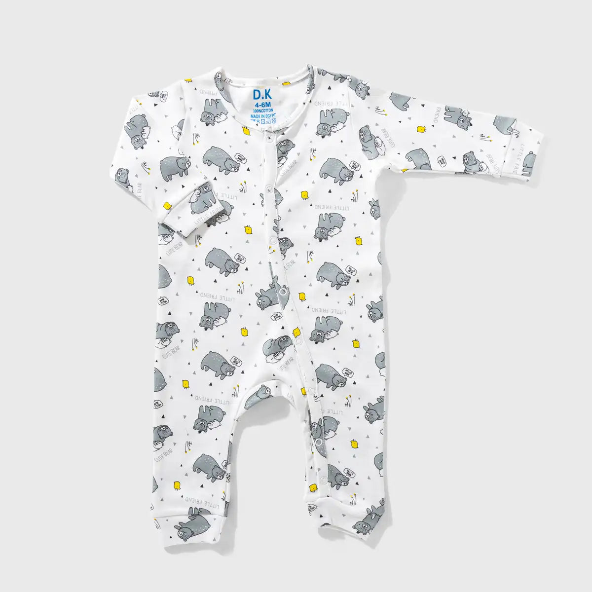 Interlock cotton overalls