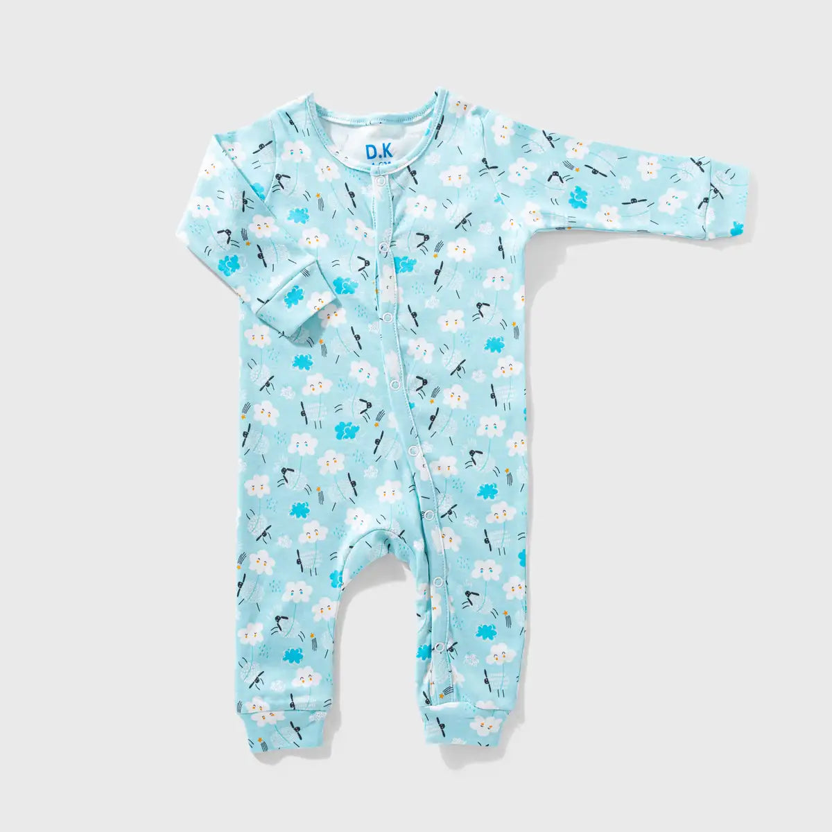 Interlock cotton overalls