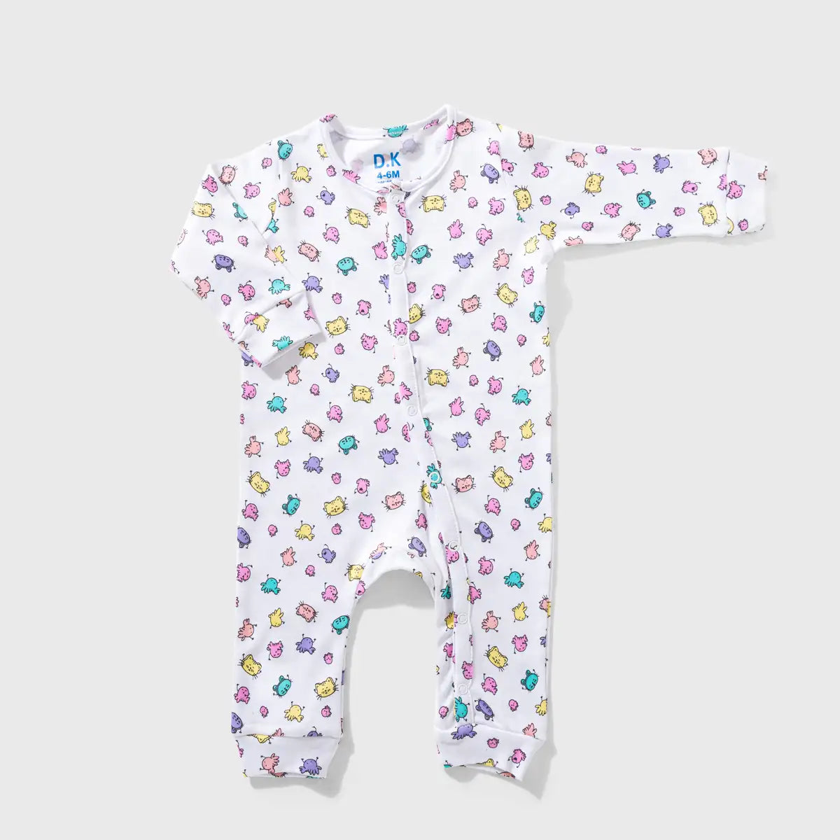 Interlock cotton overalls