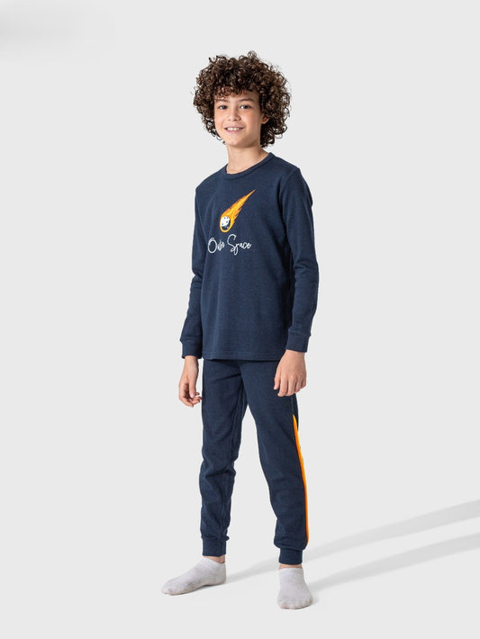 طقم تدفئة مطبوع اولادي