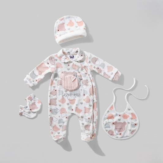 مجموعة 4 قطع ميني فيس