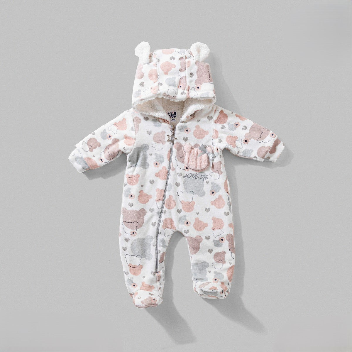 سالوبيت قطيفة مبطن فرو ميني فيس