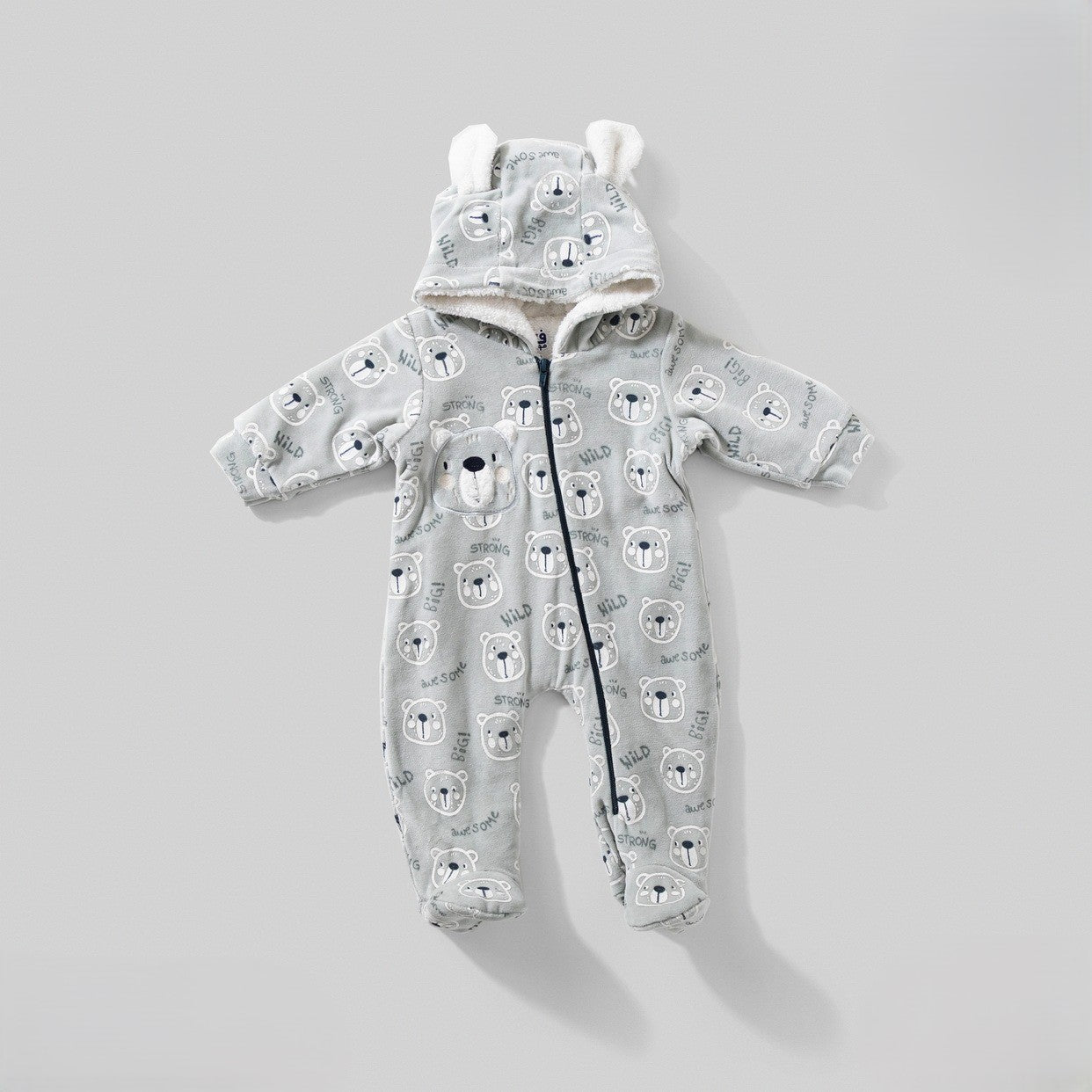 سالوبيت قطيفة مبطن فرو سترونج بير