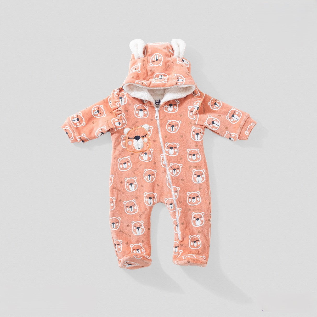 سالوبيت قطيفة مبطن فرو نايس بير