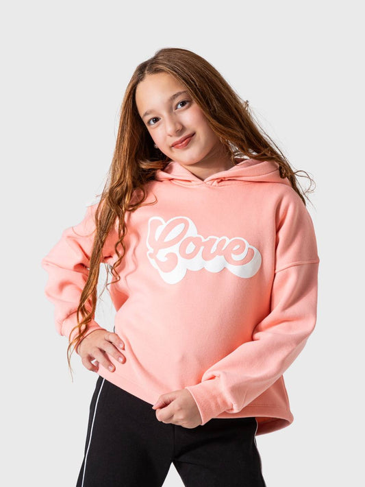 سويت شيرت بقصة واسعة بغطاء للراس