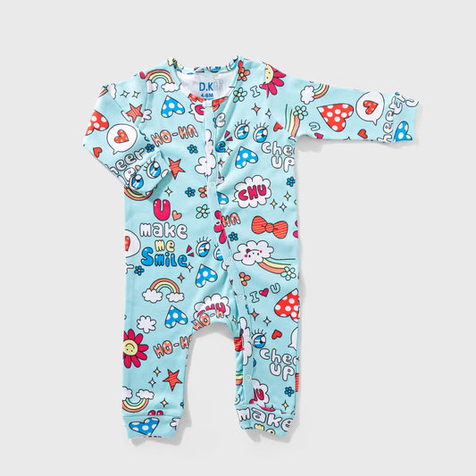 Interlock cotton overalls
