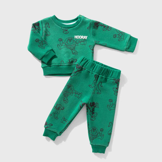 بيجامة ميلتون قطن شتوي