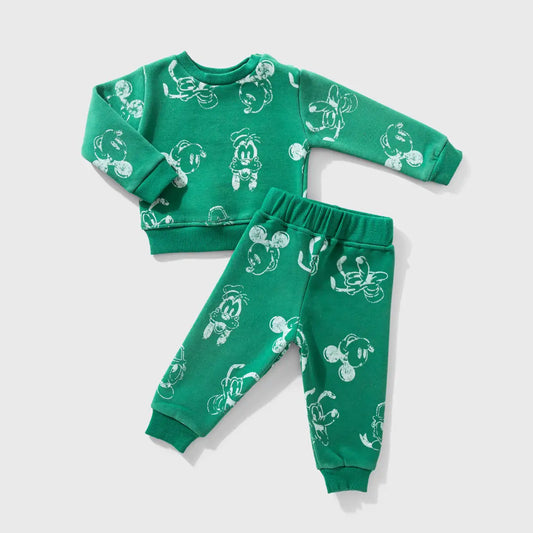 بيجامة ميلتون قطن شتوي