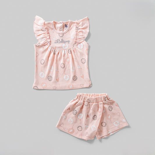 بيجامة قطن شورت ميني جيب لولي بوب