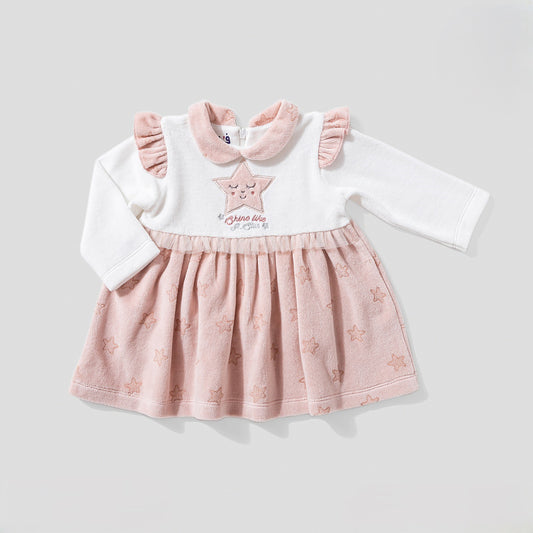 فستان قطيفة ستار