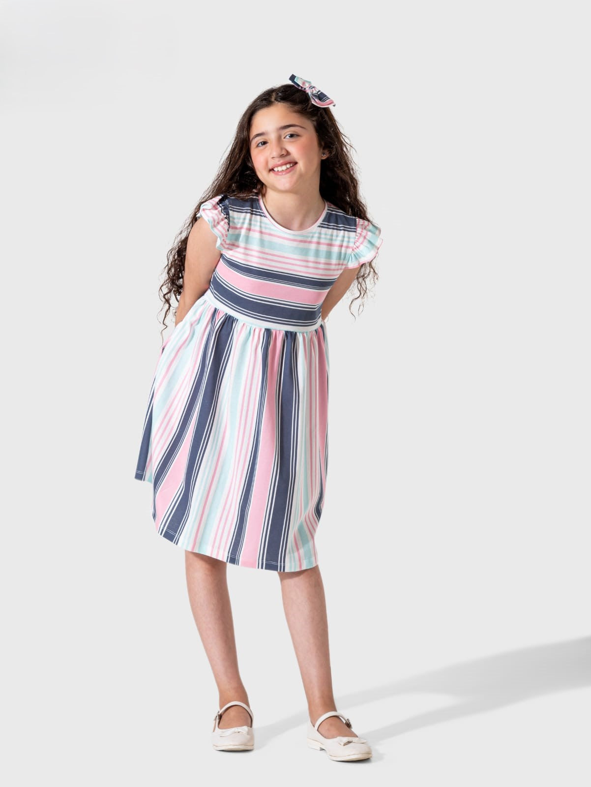 Cotton dress (2-12)
