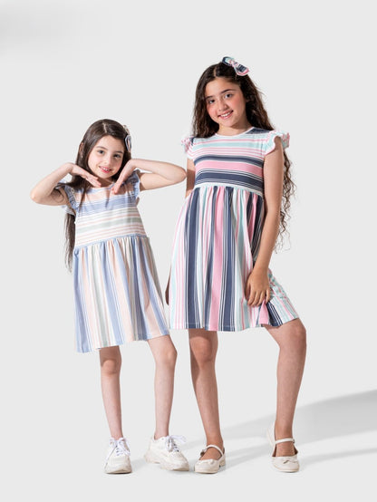 Cotton dress (2-12)