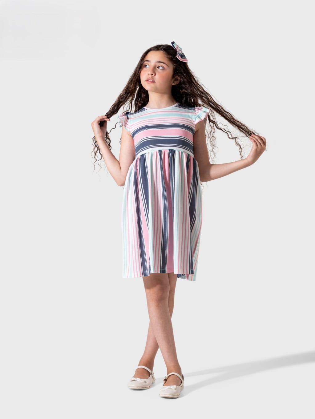 Cotton dress (2-12)