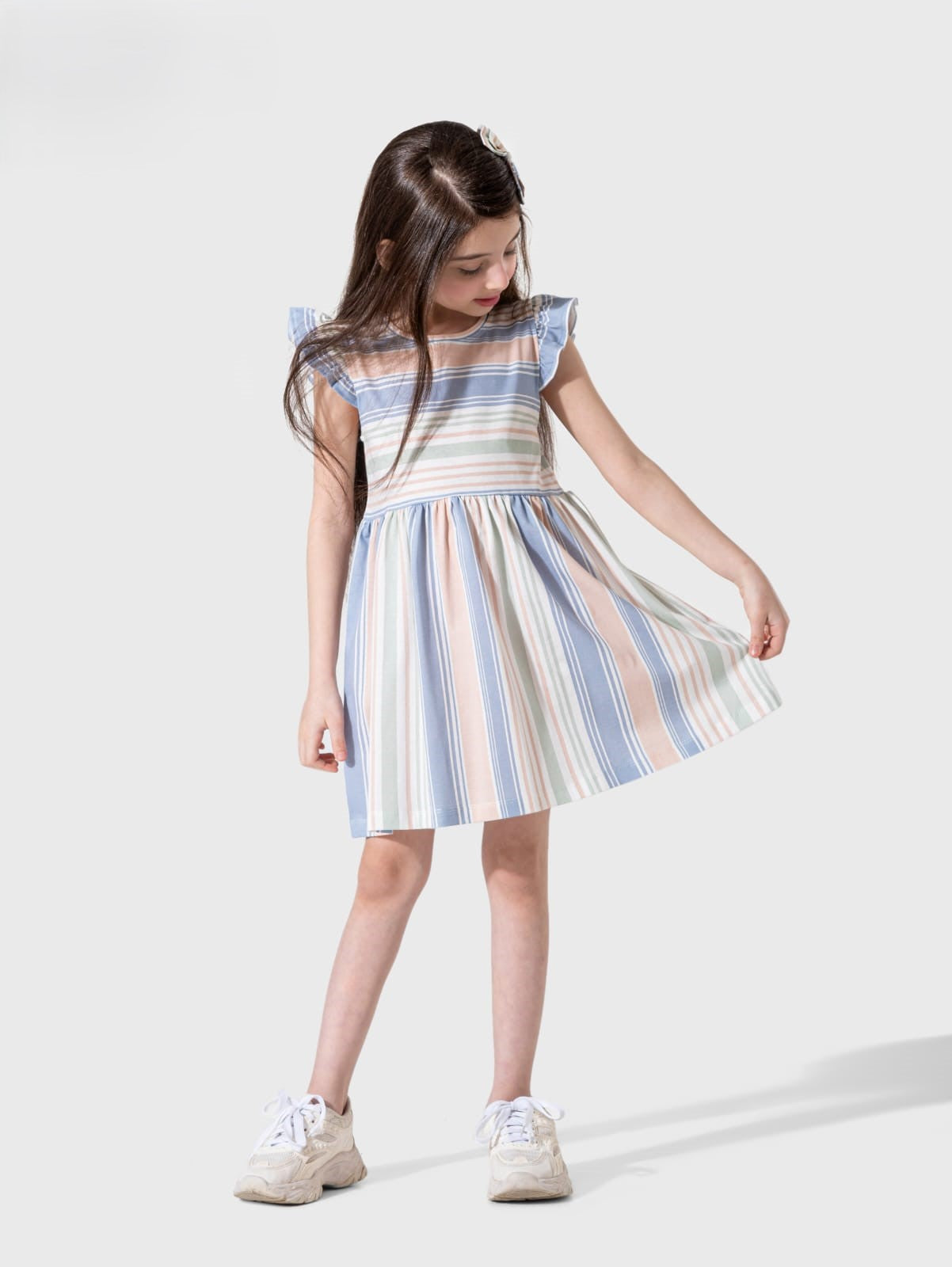 Cotton dress (2-12)