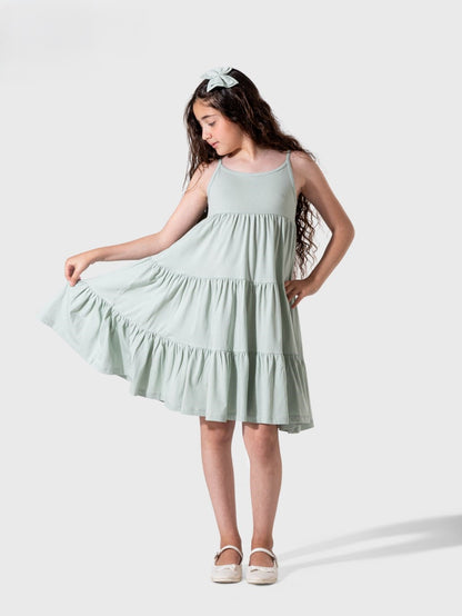 Cotton dress (2-12)