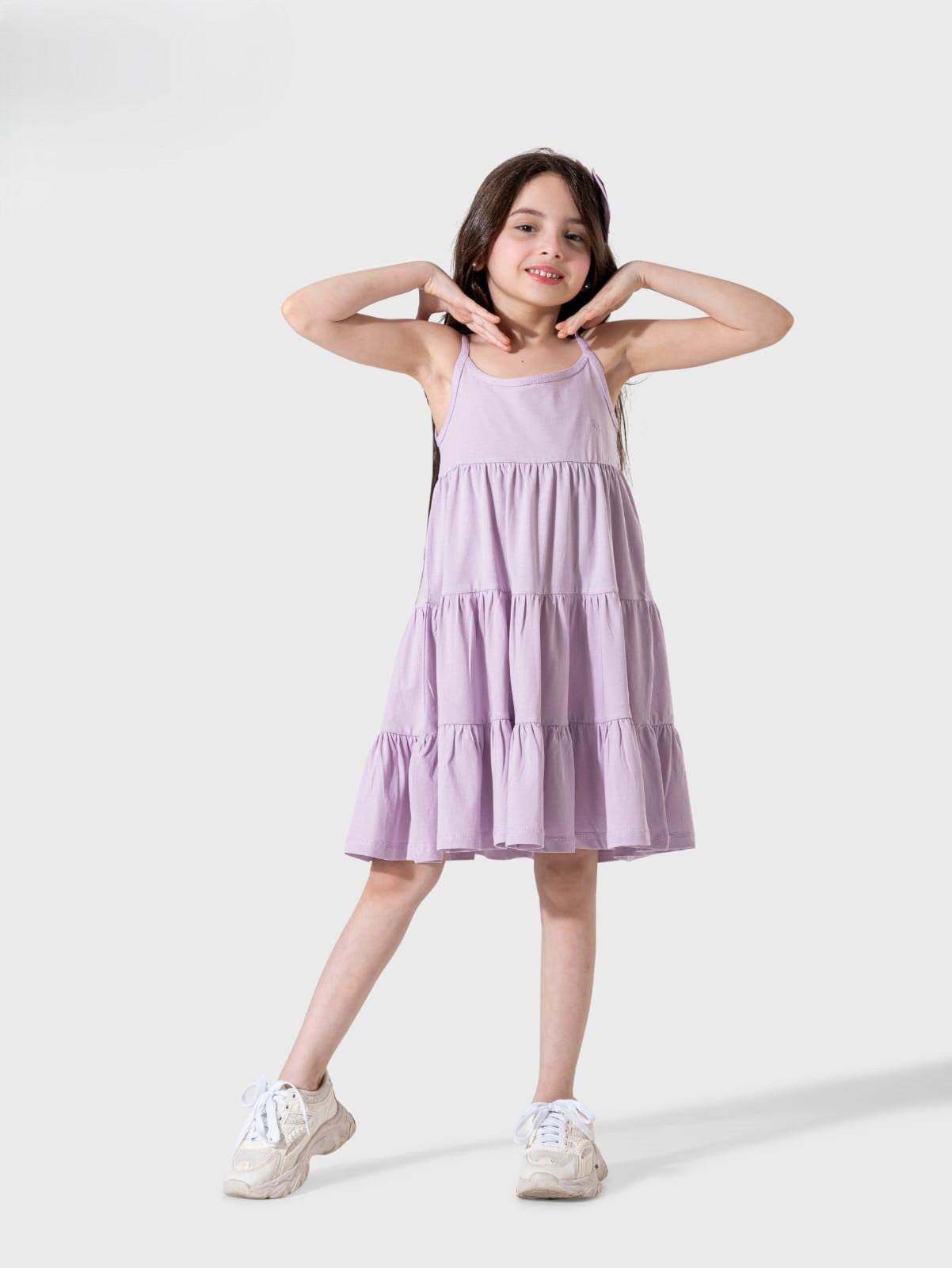 Cotton dress (2-12)