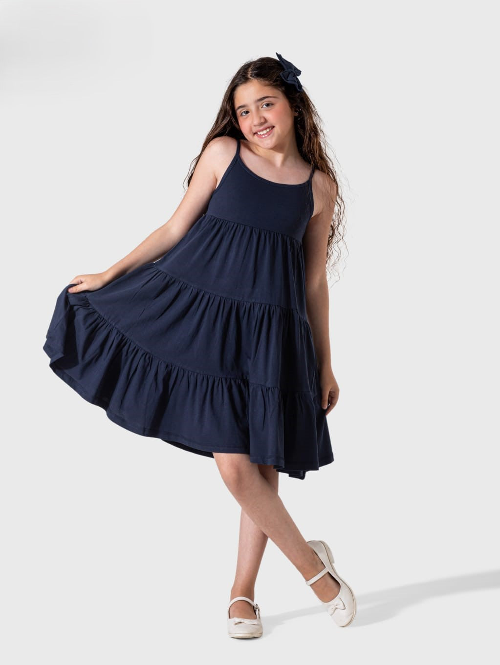 Cotton dress (2-12)