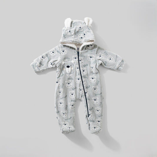 سالوبيت قطيفة مبطن فرو سترونج بير