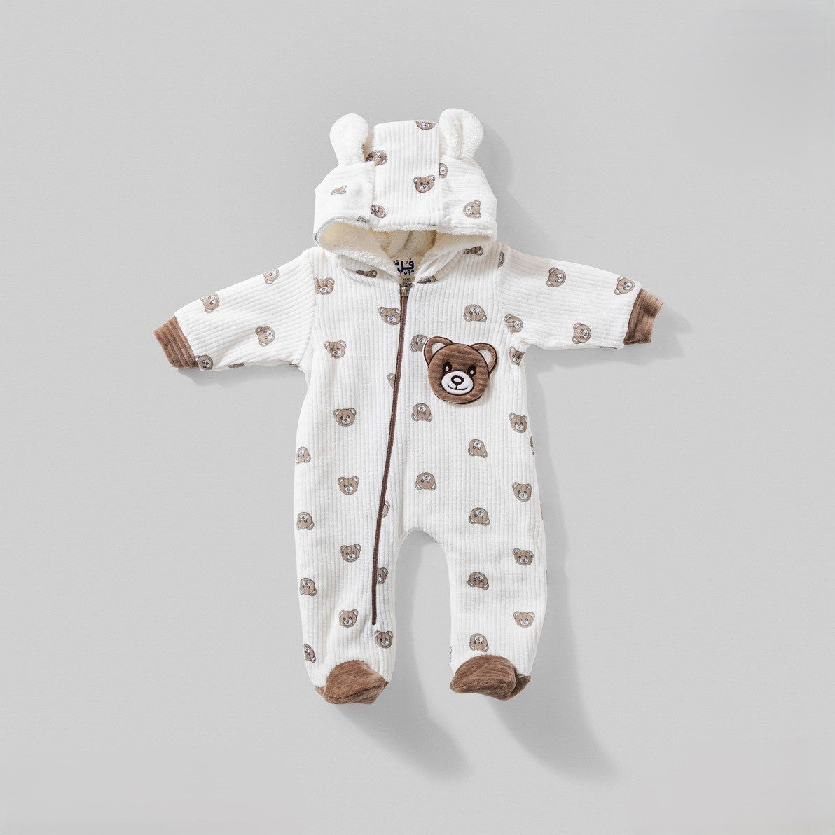 سالوبيت قطيفة مبطن فرو بيبي فيس