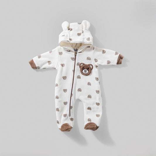 سالوبيت قطيفة مبطن فرو بيبي فيس